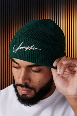 Hats & Beanies<Youngla 906-Signature Beanies Antique White|Black|Brown|Deep Teal