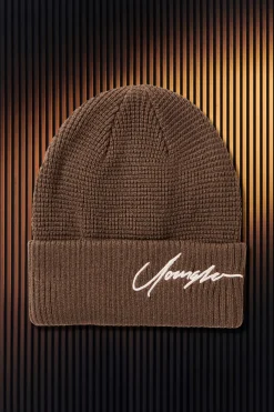 Hats & Beanies<Youngla 906-Signature Beanies Antique White|Black|Brown|Deep Teal