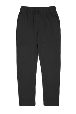 Pants & Jeans<Youngla 621-Simply Linen Pants Black|Blue Striped|Off-White|Olive Green