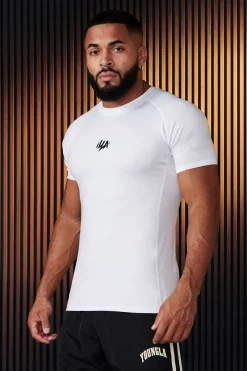 Shirts<Youngla 474-Speed Compression Tees Black|Grey|Olive|Teal