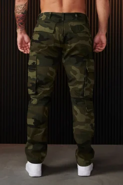 Pants & Jeans<Youngla 616-Suburban Twill Cargos Black|Brown|Camo Green|Olive