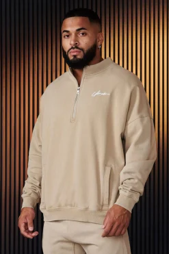 Outerwear<Youngla 520-Sunday Quarter Zips Black|Deep Teal|Grey Wash|Heather Grey
