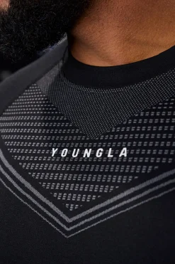 Shirts<Youngla 833-Superhero Compression Longsleeves Black|Cement|Dark Blue|Olive Green