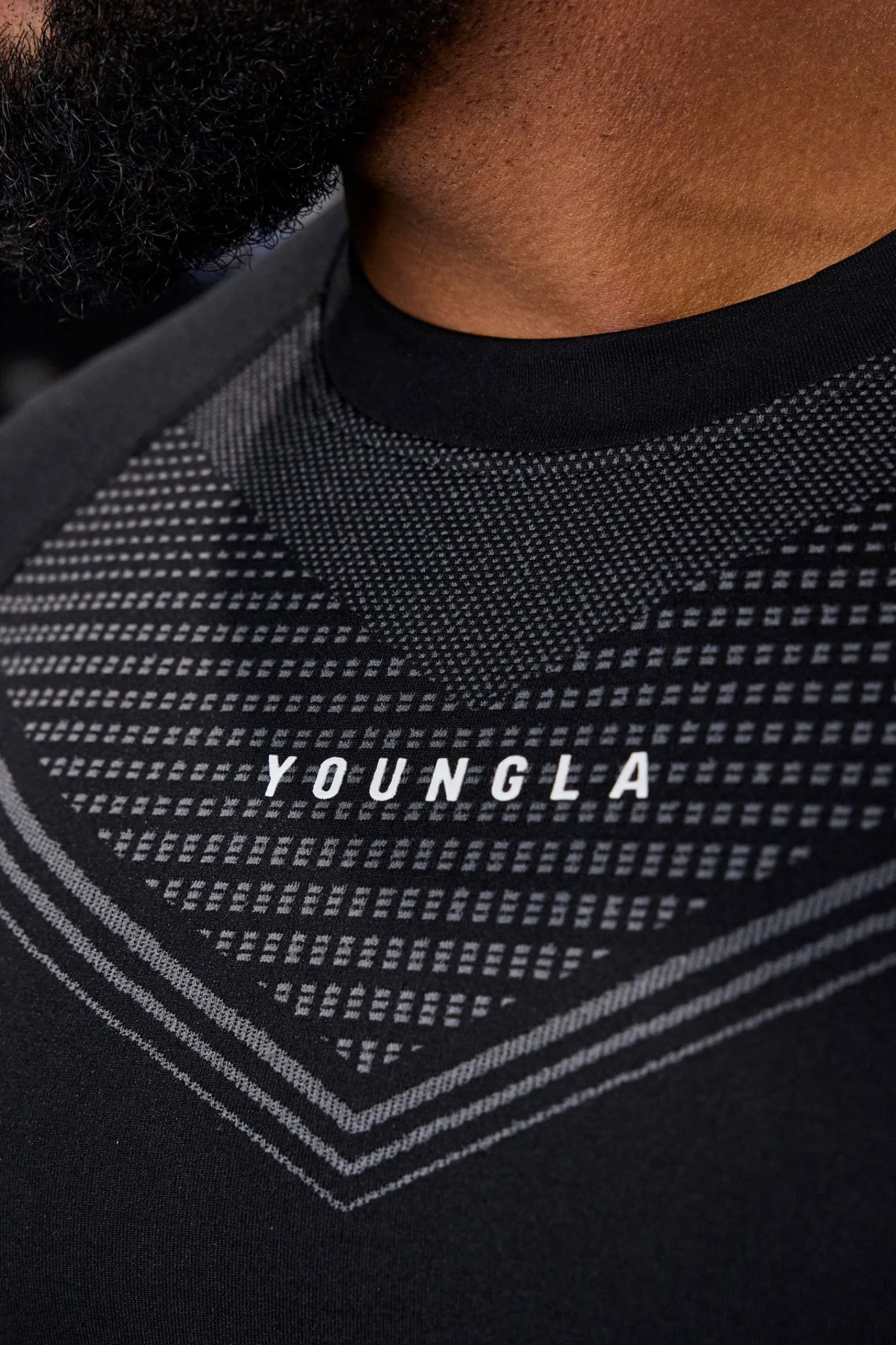 Shirts<Youngla 833-Superhero Compression Longsleeves Black|Cement|Dark Blue|Olive Green