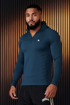 Shirts<Youngla 832-Supervillain Compression Hoodies Black|Burgundy|Charcoal|Navy