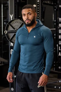 Shirts<Youngla 832-Supervillain Compression Hoodies Black|Burgundy|Charcoal|Navy