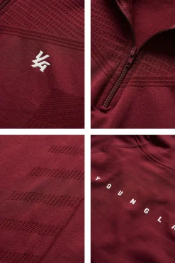 Shirts<Youngla 832-Supervillain Compression Hoodies Black|Burgundy|Charcoal|Navy