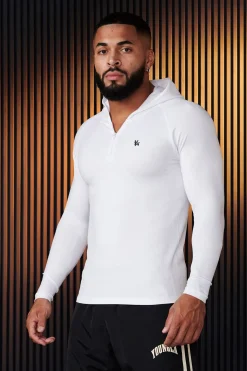 Shirts<Youngla 832-Supervillain Compression Hoodies Black|Burgundy|Charcoal|Navy