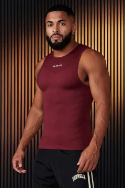 Tanks<Youngla 343-Supervillain Compression Tanks Black|Burgundy|Charcoal|Navy