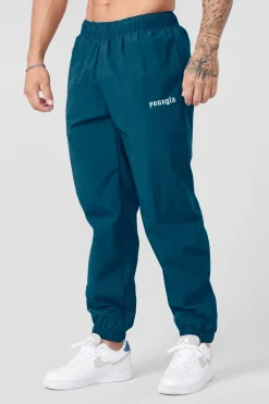 Joggers<Youngla 254-Swish Joggers Black|Charcoal|Cream|Deep Teal