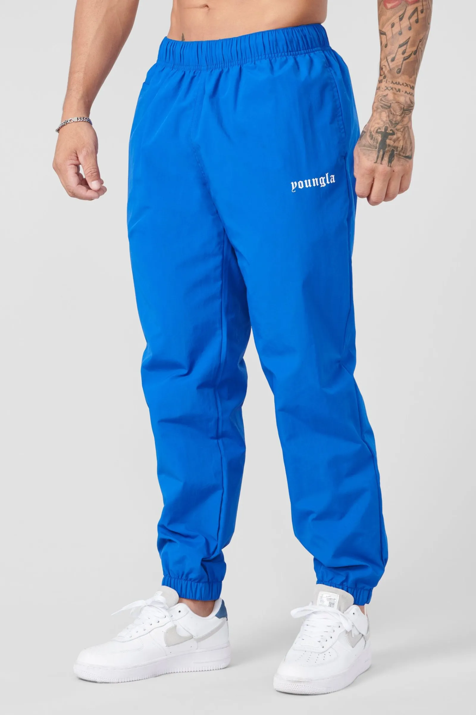 Joggers<Youngla 254-Swish Joggers Black|Charcoal|Cream|Deep Teal