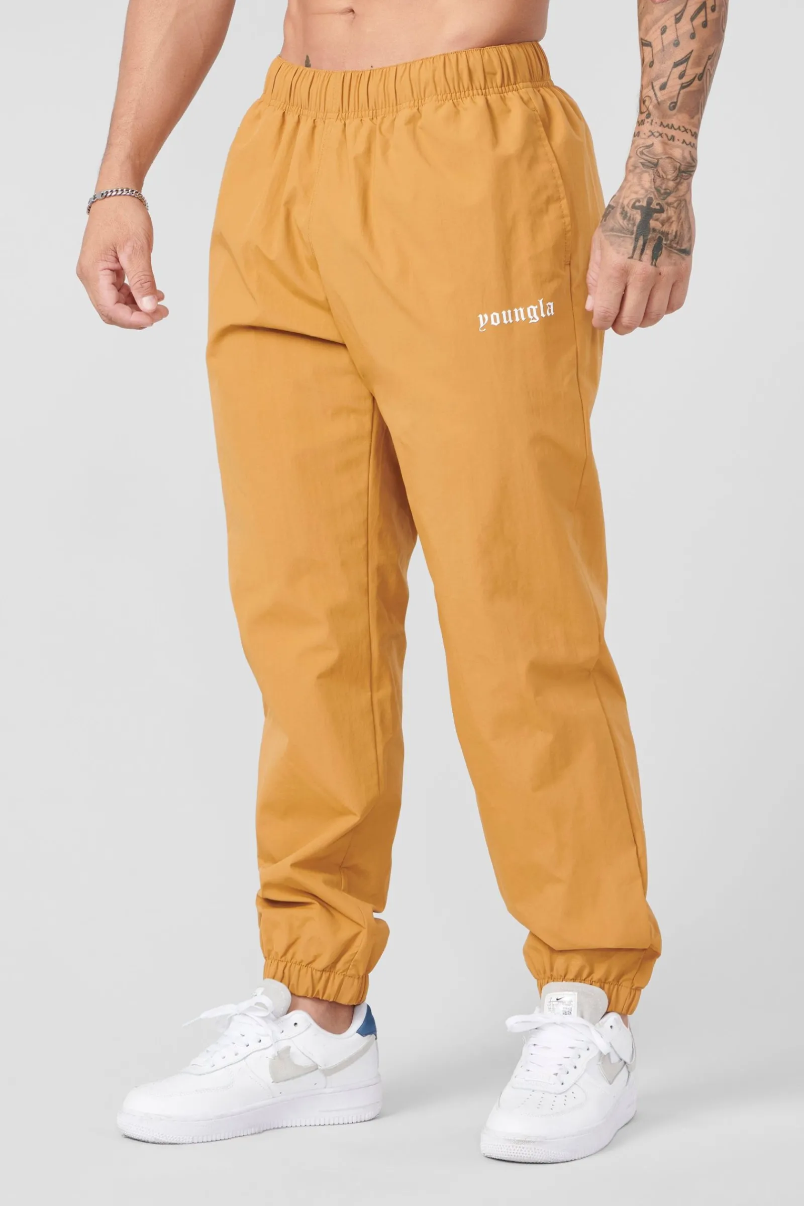 Joggers<Youngla 254-Swish Joggers Black|Charcoal|Cream|Deep Teal