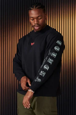 Shirts<Youngla 8038-Tokyo Longsleeves Black Bonsai Art|Black Temple Dragon|White Bonsai Art|White Temple Dragon