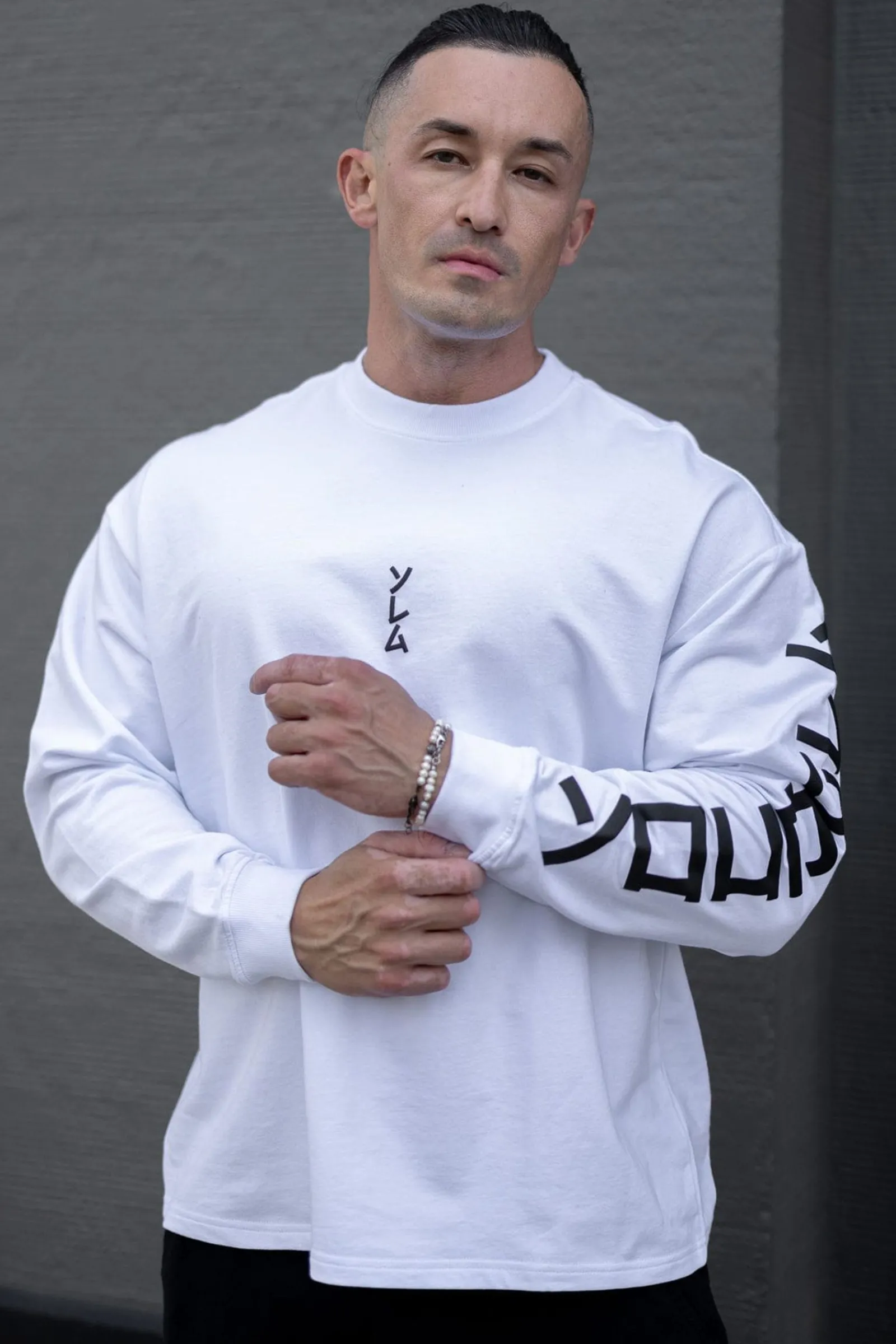 Shirts<Youngla 8038-Tokyo Longsleeves Black Bonsai Art|Black Temple Dragon|White Bonsai Art|White Temple Dragon