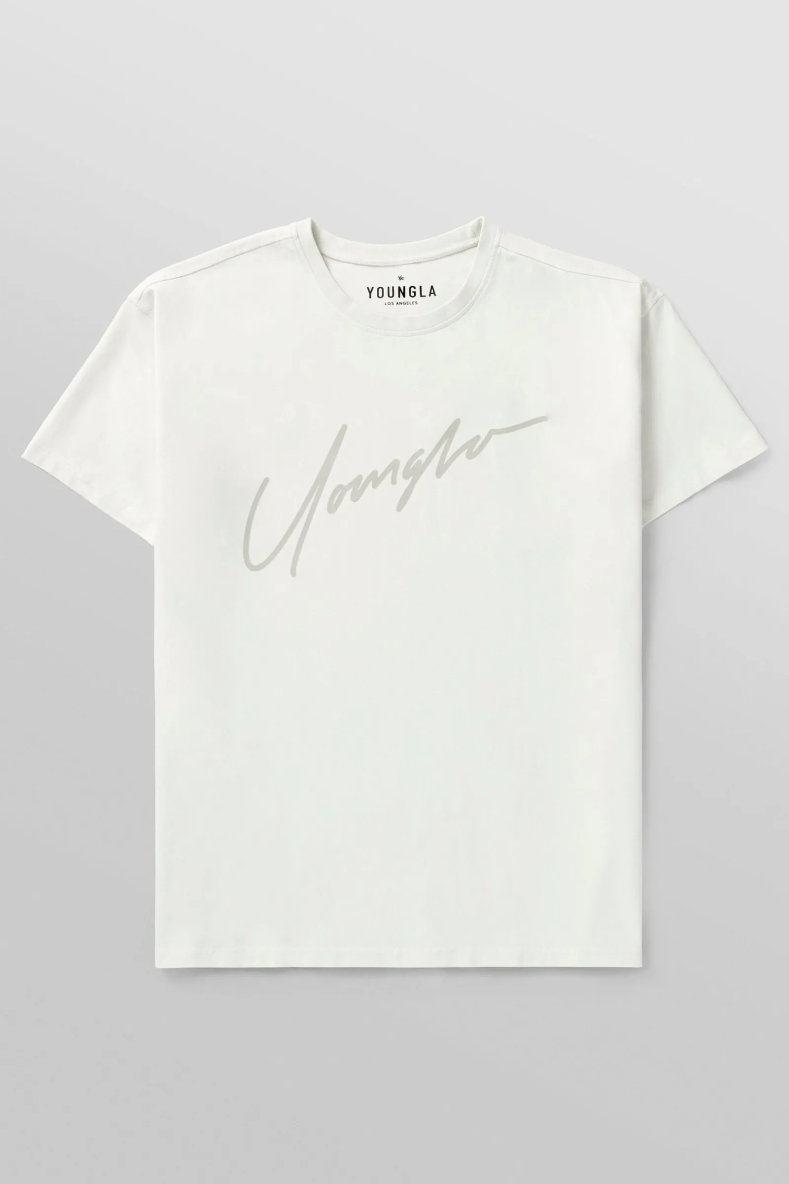 Shirts<Youngla 479-Tonal Tees Black Wash|Deep Purple|Dove White|Grey Wash