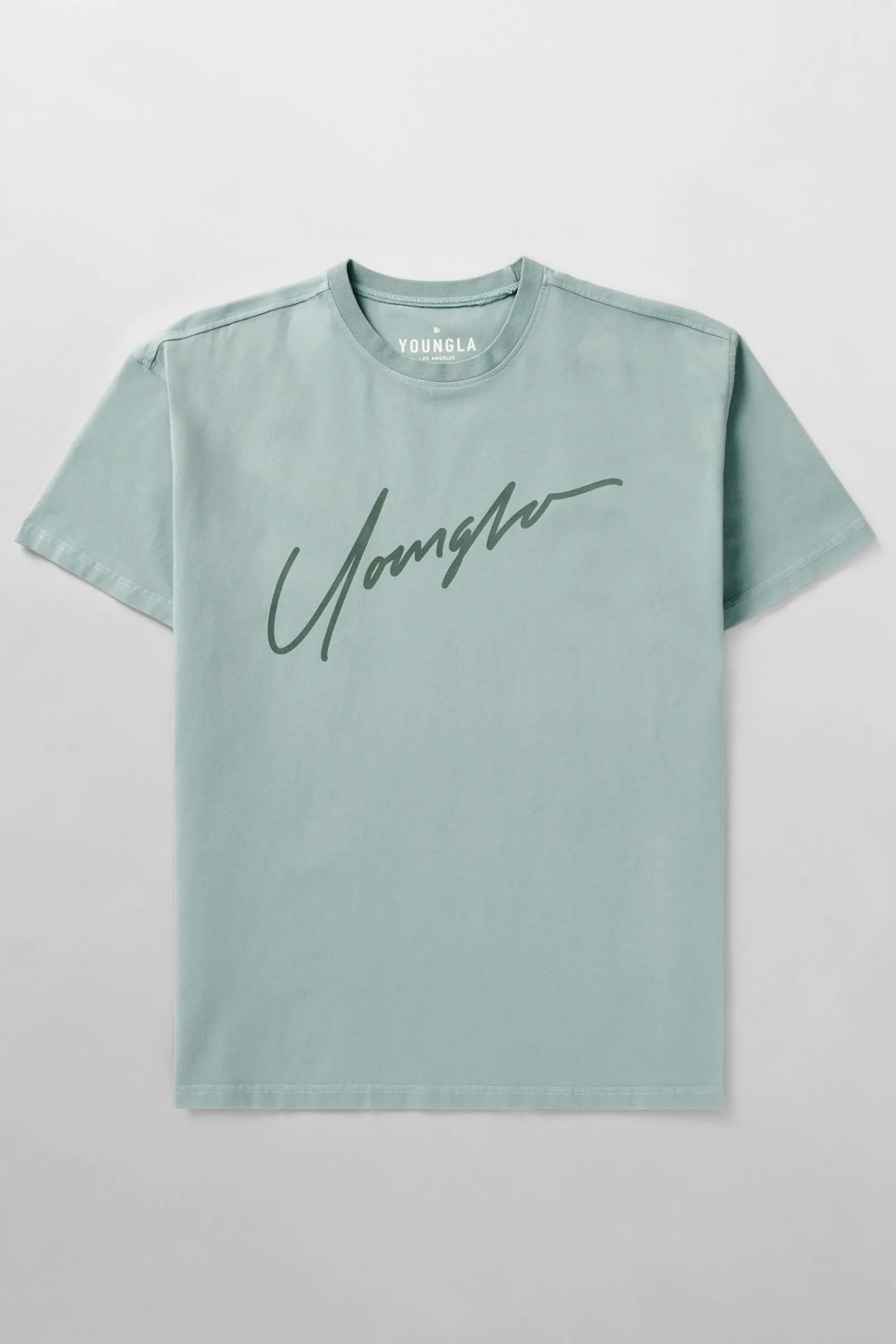 Shirts<Youngla 479-Tonal Tees Black Wash|Deep Purple|Dove White|Grey Wash