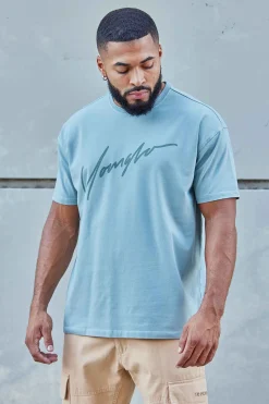 Shirts<Youngla 479-Tonal Tees Black Wash|Deep Purple|Dove White|Grey Wash