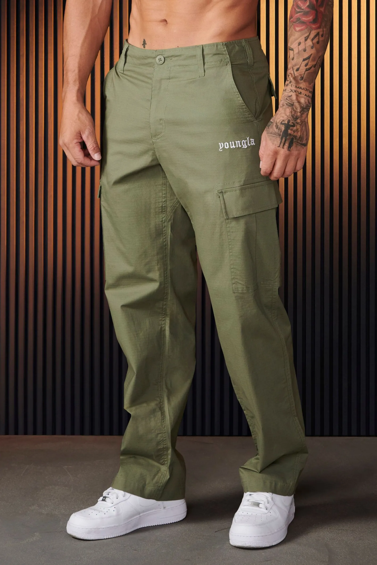 Pants & Jeans<Youngla 226-Trailblaze Cargos Black|Elmwood|Cool Grey|Pale Olive