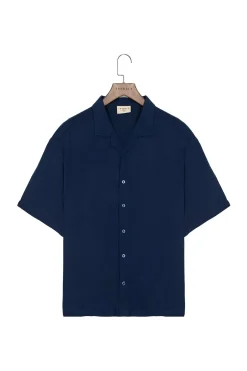 Shirts<Youngla 444-Tulum Shirts Black|Chocolate|Forest Green|Navy