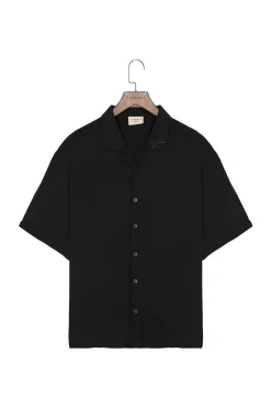 Shirts<Youngla 444-Tulum Shirts Black|Chocolate|Forest Green|Navy