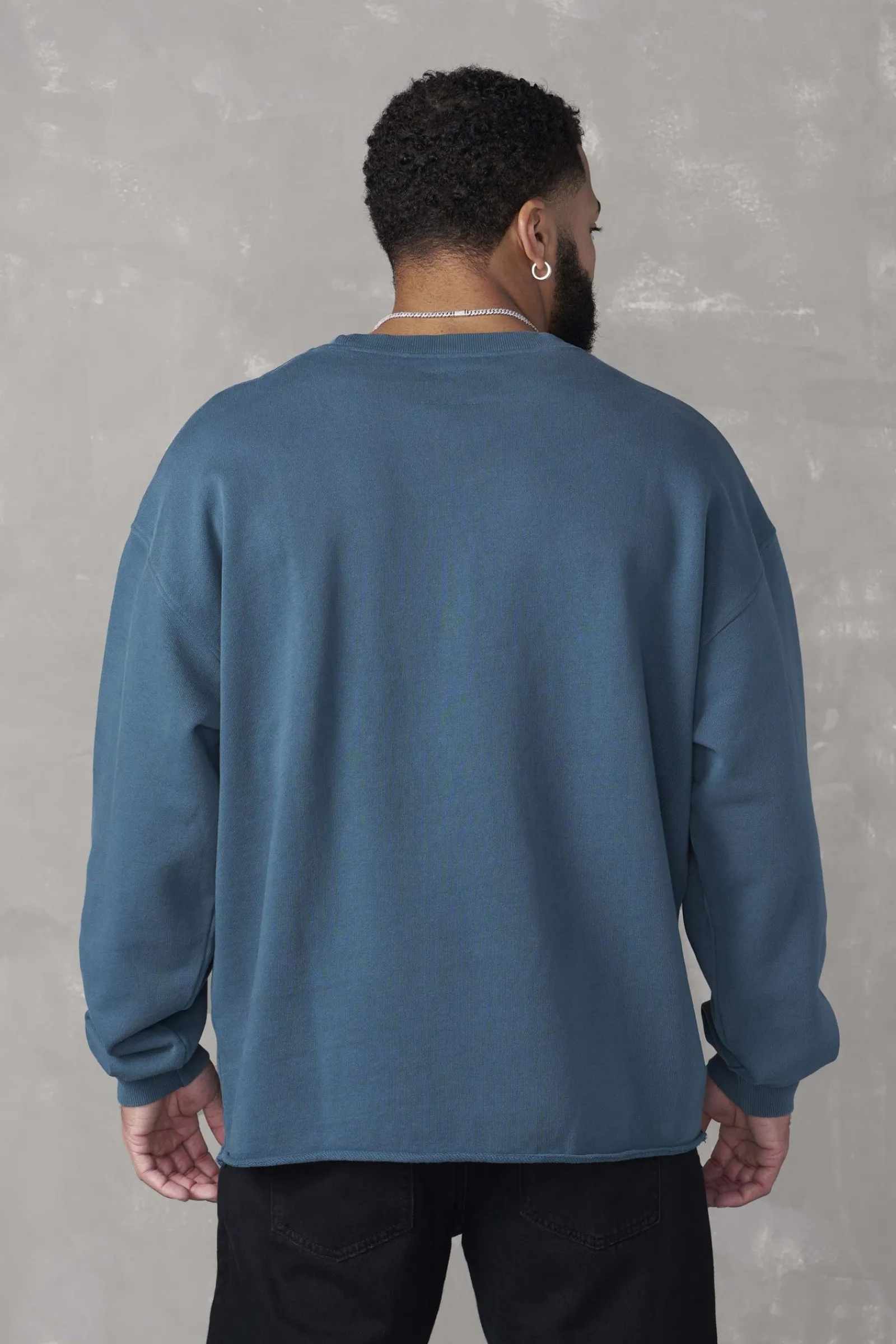 Shirts<Youngla 826-Uni Crewneck Black Wash|Brown Wash|Off-White Wash|Orange Wash