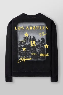 Outerwear<Youngla 565-Us Tour Crewnecks Chicago|Houston|Los Angeles|Miami