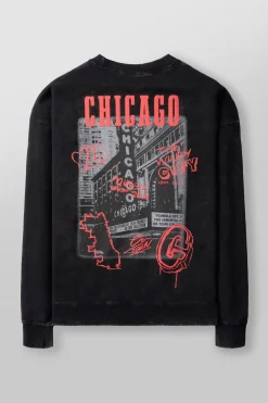 Outerwear<Youngla 565-Us Tour Crewnecks Chicago|Houston|Los Angeles|Miami
