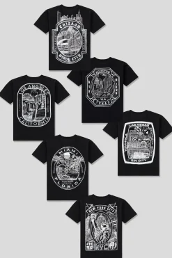 Shirts<Youngla 457-Us Tour Tees Chicago|Houston|Las Vegas|Los Angeles
