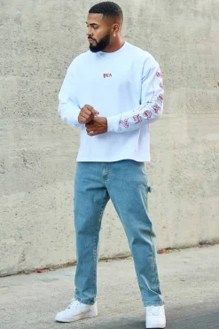 Pants & Jeans<Youngla 611-Utility Jeans Black|Blue Wash