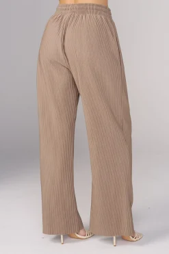 Joggers & Pants<Youngla W244 Aria Pleated Pants Black|Light Blue|Taupe