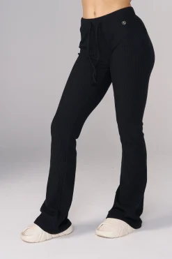 Joggers & Pants<Youngla W245 Ava Flare Pants Black|Blue|Cream|Mauve