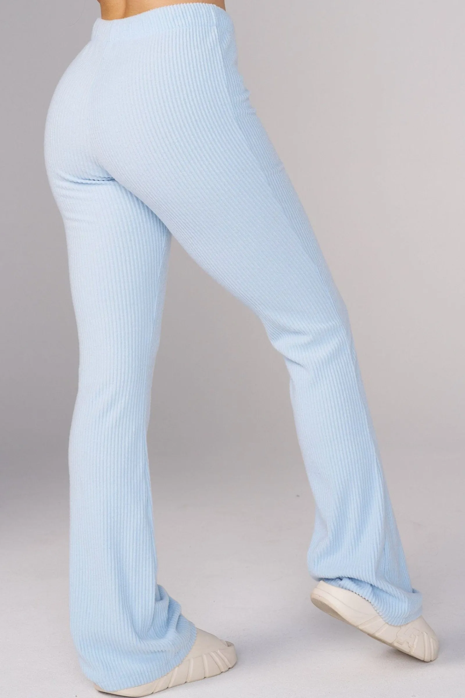 Joggers & Pants<Youngla W245 Ava Flare Pants Black|Blue|Cream|Mauve