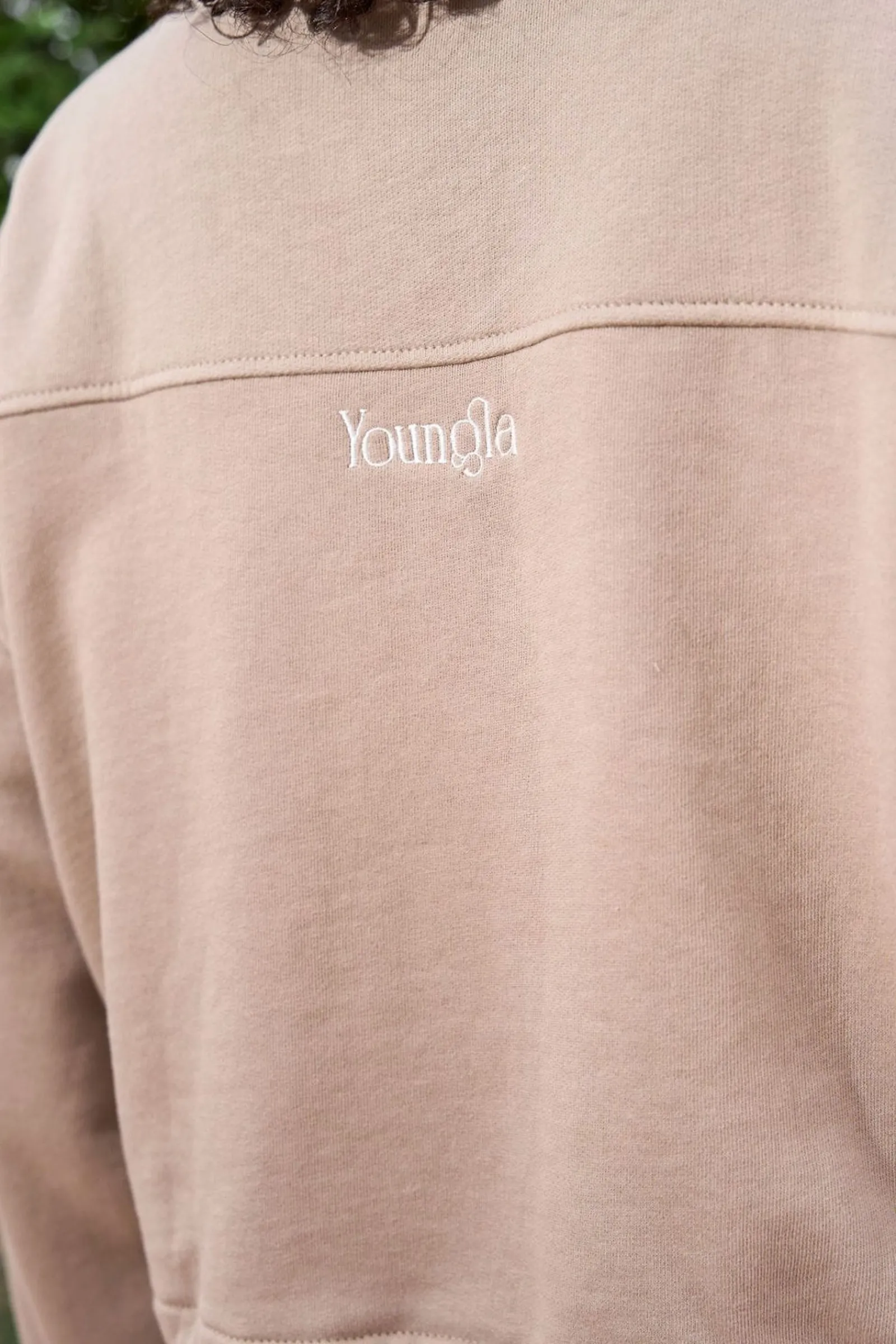 Outerwear<Youngla W544 Breeze Zip-Up Black|Blue|Cream|Pink