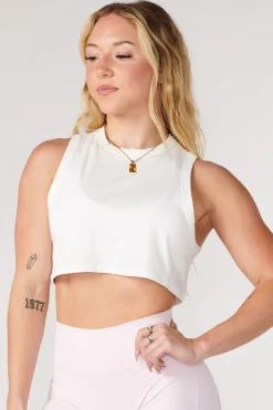 Tops<Youngla W321 Cloud Modal Tank Light Taupe|Sage Green|Coconut Milk|Black