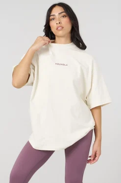 Tops<Youngla W440 Digital Oversized Tee Black|Charcoal|Off-White|Olive
