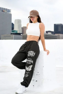 Joggers & Pants<Youngla W211 Dreamers Joggers Slate|Black|Dusty Mauve|Cream