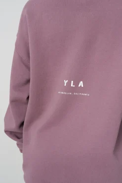 Outerwear<Youngla W539 Eternal Crewneck Black|Charcoal|Eggplant|Off-White
