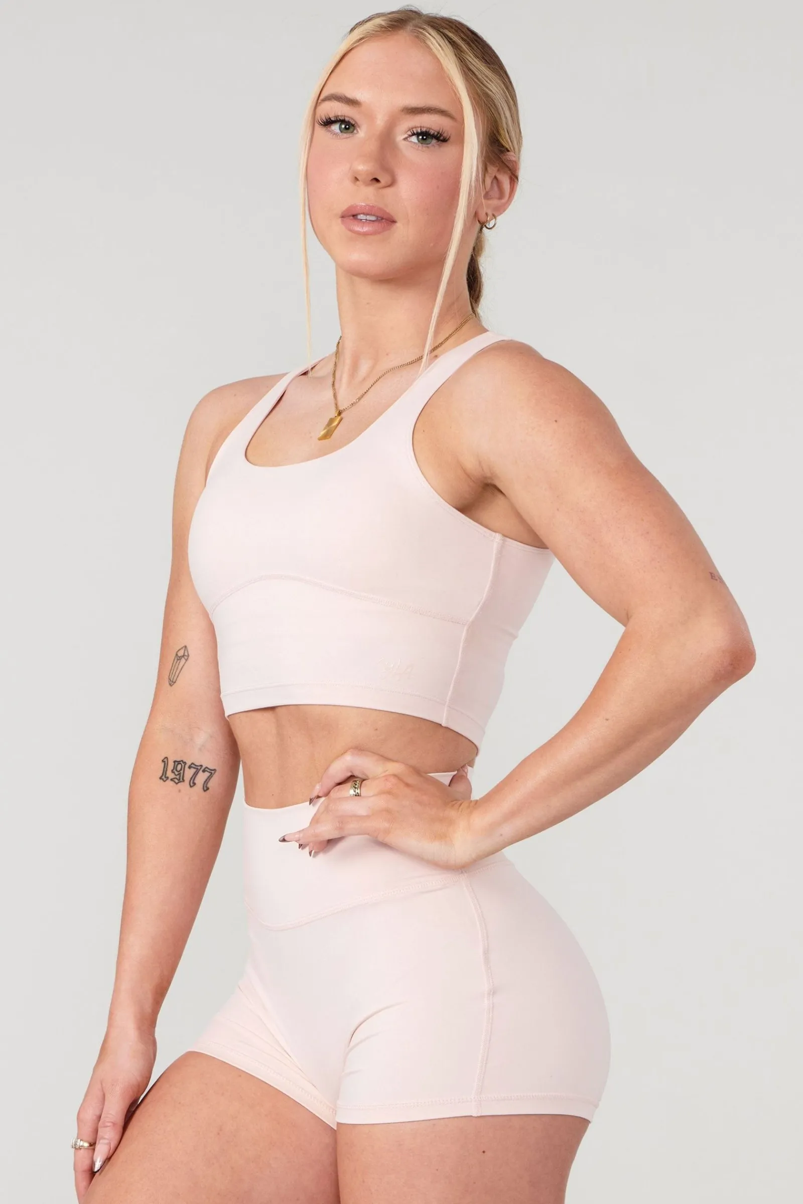 Bras<Youngla W309 Level-Up Sports Bra Forget Me Not Blue|Succulent Grey|Lotus Pink|Black Dahlia