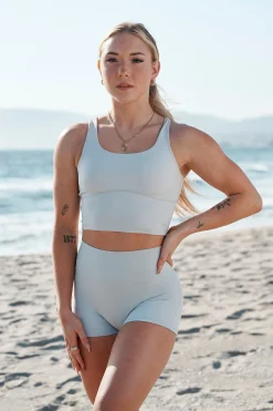Bras<Youngla W309 Level-Up Sports Bra Forget Me Not Blue|Succulent Grey|Lotus Pink|Black Dahlia