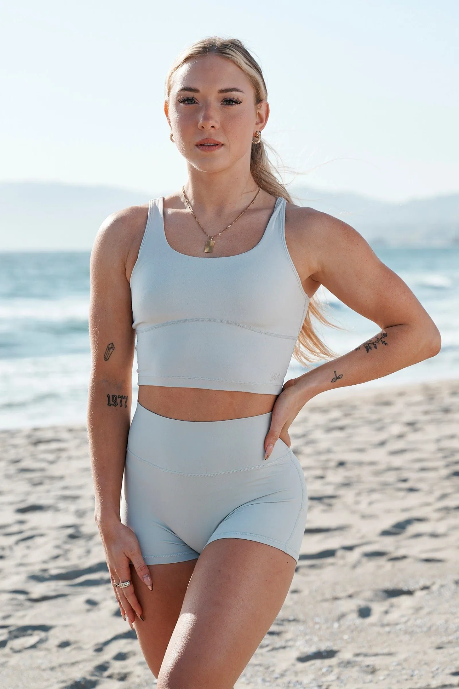Bras<Youngla W309 Level-Up Sports Bra Forget Me Not Blue|Succulent Grey|Lotus Pink|Black Dahlia