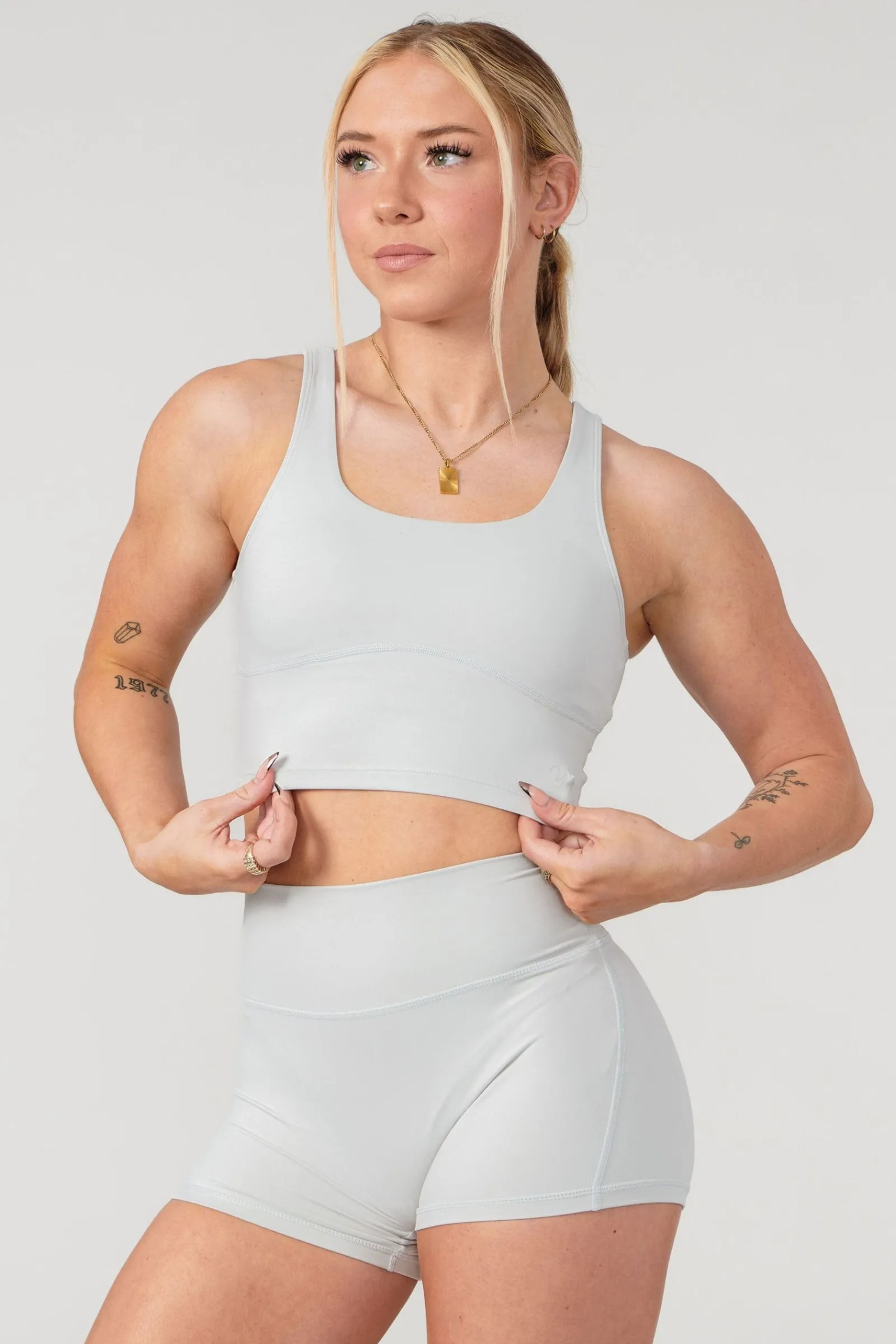 Bras<Youngla W309 Level-Up Sports Bra Forget Me Not Blue|Succulent Grey|Lotus Pink|Black Dahlia