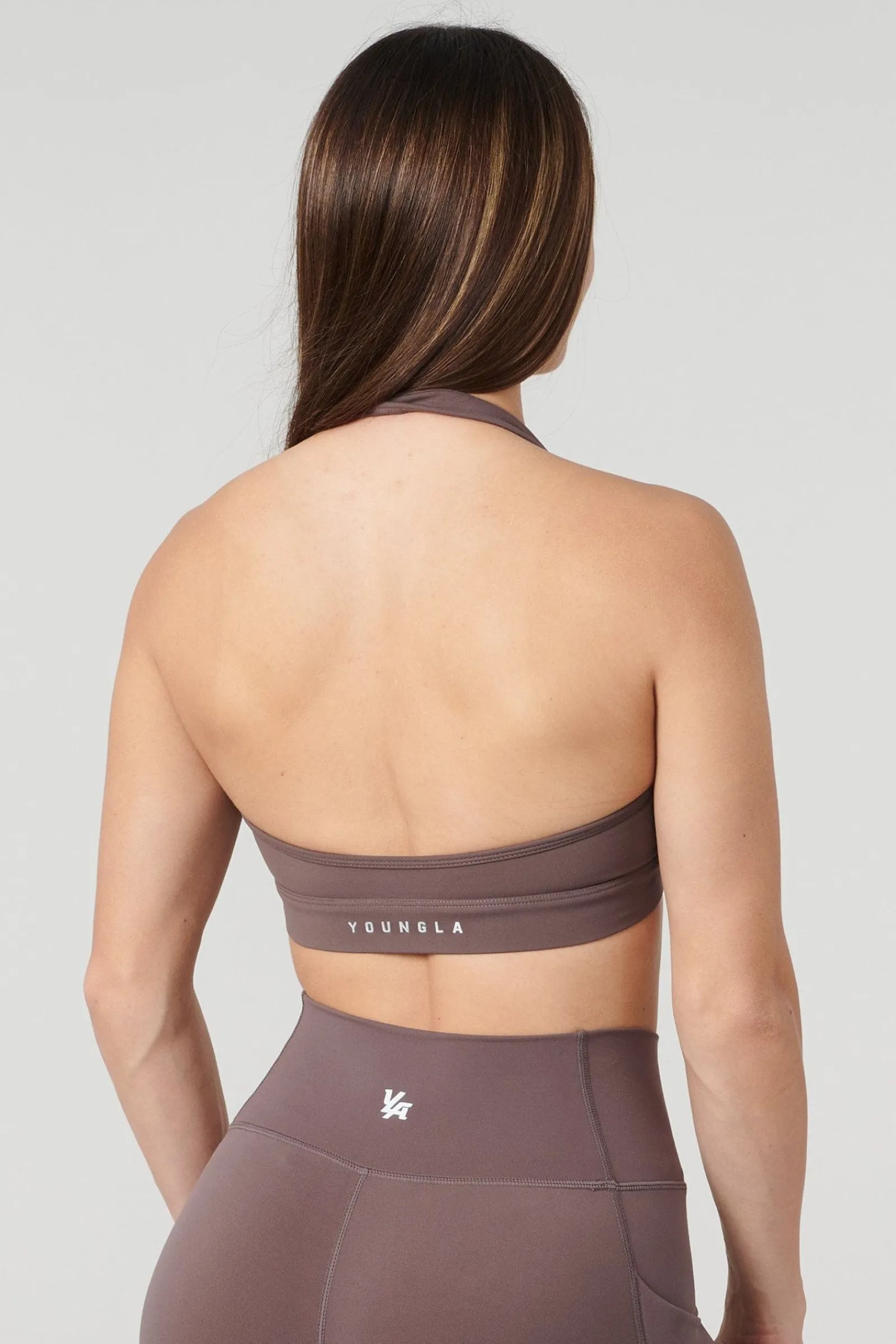 Bras<Youngla W320 Power Backless Sports Bra Plum Truffle|Black|Slate|Stone Grey
