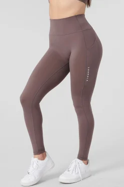 Leggings<Youngla W214 Power Leggings Plum Truffle|Black|Slate|Stone Grey