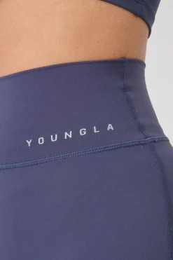 Leggings<Youngla W212 Progress Leggings Plum Truffle|Black|Sage Green|Forget Me Not Blue
