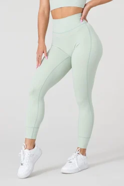 Leggings<Youngla W212 Progress Leggings Plum Truffle|Black|Sage Green|Forget Me Not Blue
