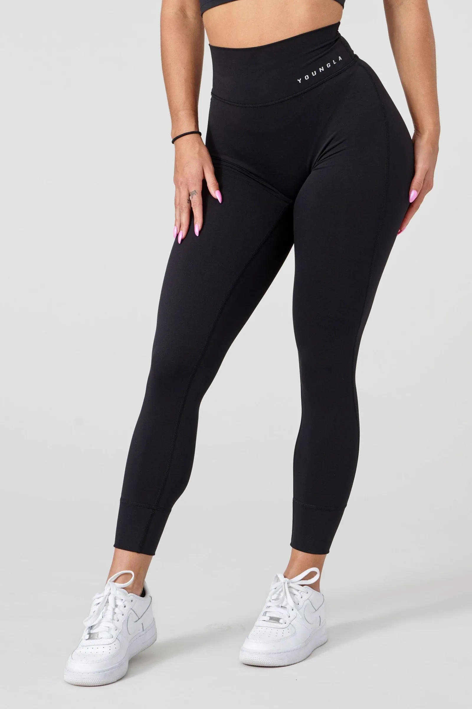 Leggings<Youngla W212 Progress Leggings Plum Truffle|Black|Sage Green|Forget Me Not Blue