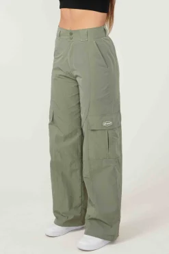 Joggers & Pants<Youngla W222 Retro Cargo Joggers Black|Eucalyptus|Off-White|Taupe