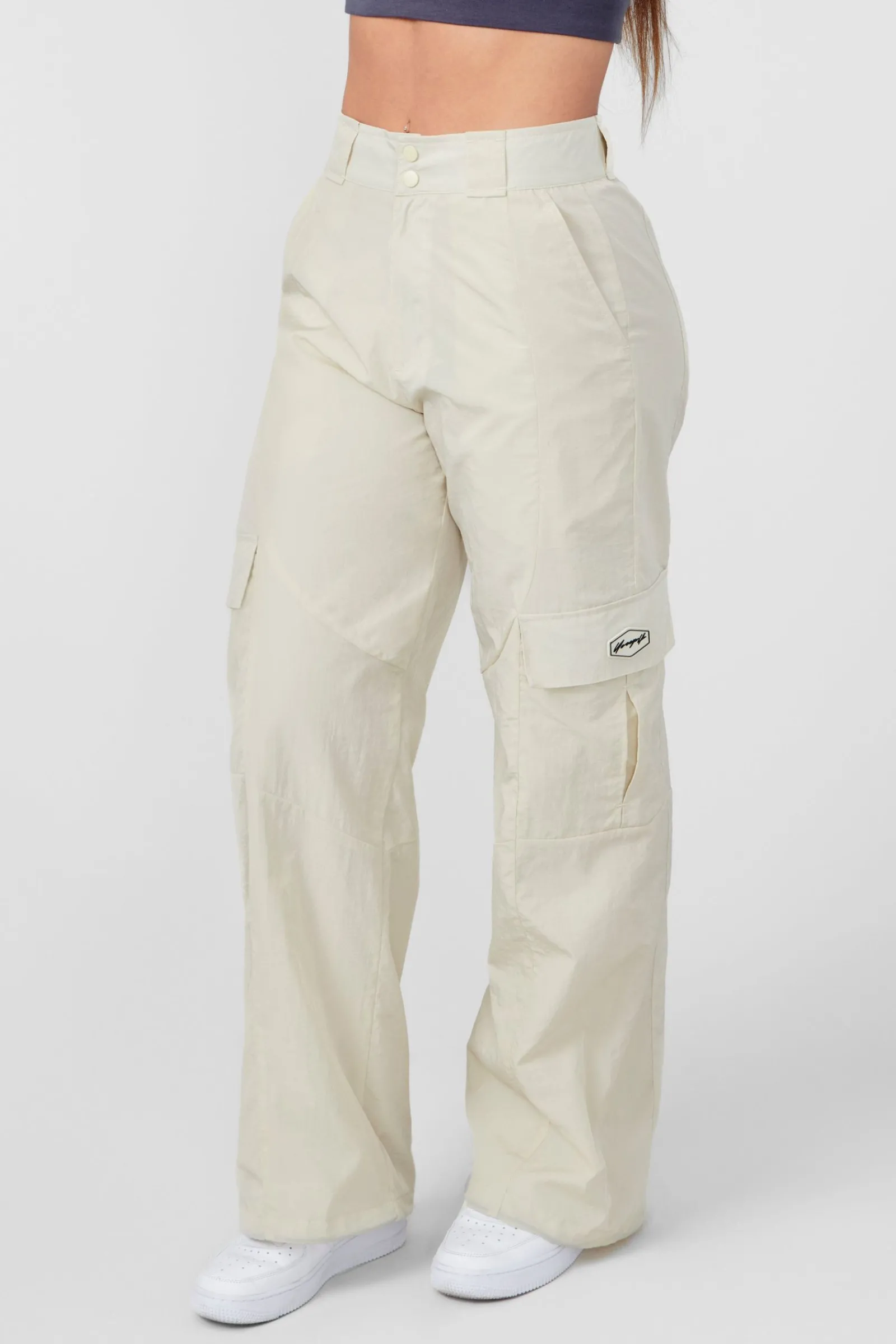 Joggers & Pants<Youngla W222 Retro Cargo Joggers Black|Eucalyptus|Off-White|Taupe