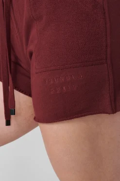 Shorts<Youngla W114 Reversed Terry Shorts Sky Blue|Black|Bone|Burgundy