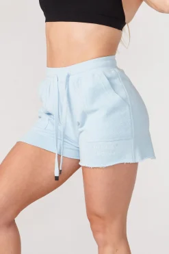 Shorts<Youngla W114 Reversed Terry Shorts Sky Blue|Black|Bone|Burgundy